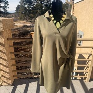Olive Green Dress
